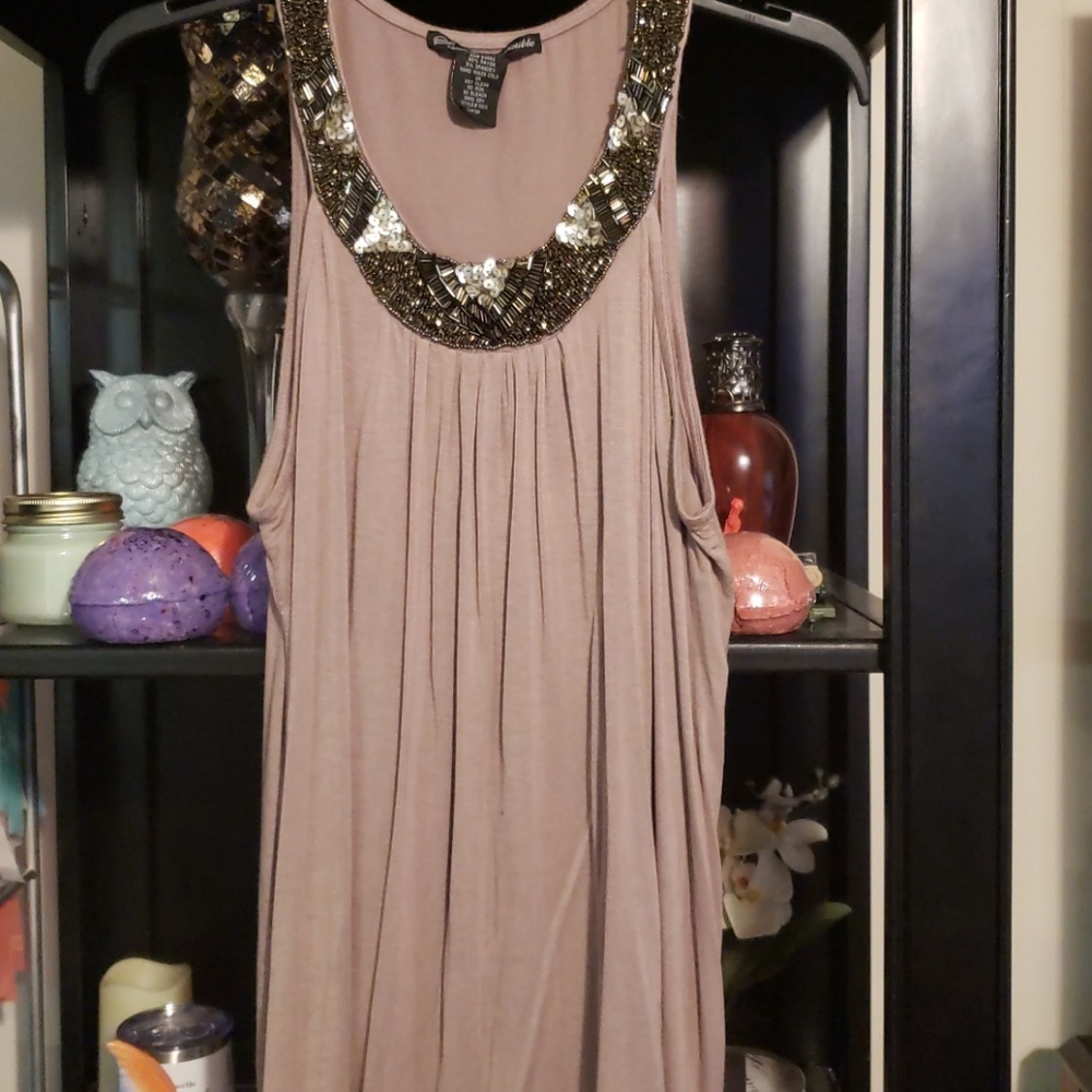 Beautiful Embellished Tank Top